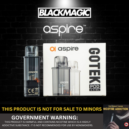 ASPIRE GOTEK X CARTRIDGE REPLACEMENT