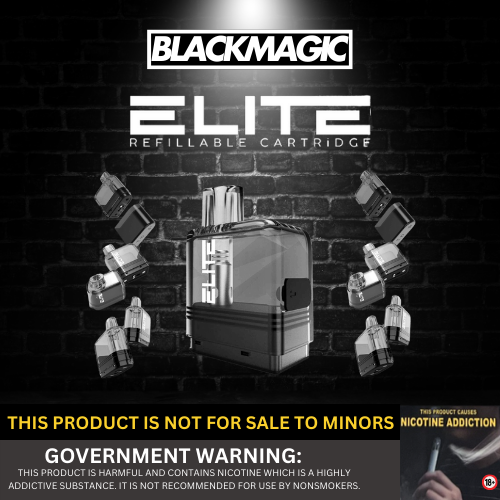 ROYAL ELITE REFILLABLE CARTRIDGE | COMPATIBLE TO BLACK ELITE VERSION 1