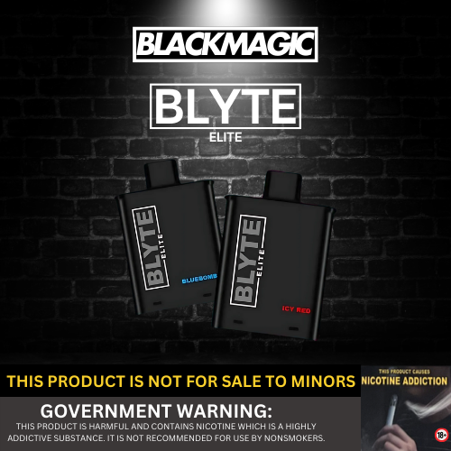 BLYTE ELITE PREFILLED BLACK ELITE V2 15,000 PUFFS