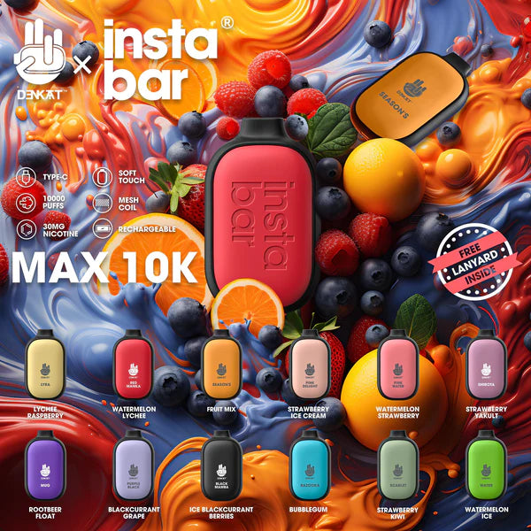 INSTABAR MAX 10,000 PUFFS