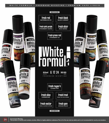 CHOLO'S BLEND WHITE FORMULA FREEBASE 60ML