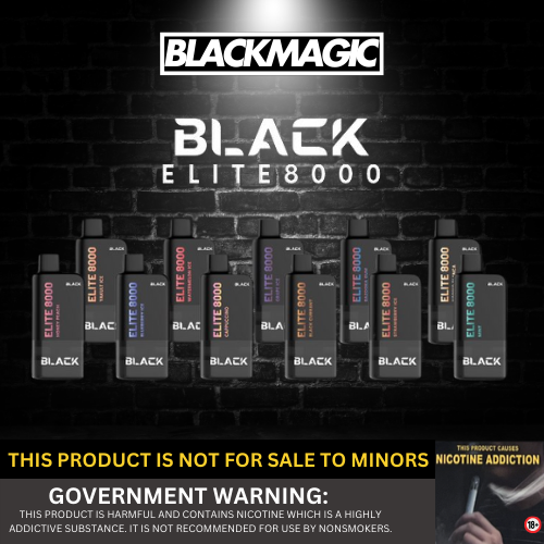 BLACK ELITE V1 8,000 PUFFS