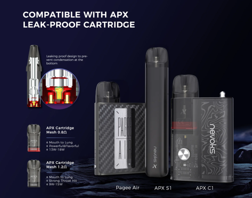 NEVOKS APX REPLACEMENT CARTRIDGE